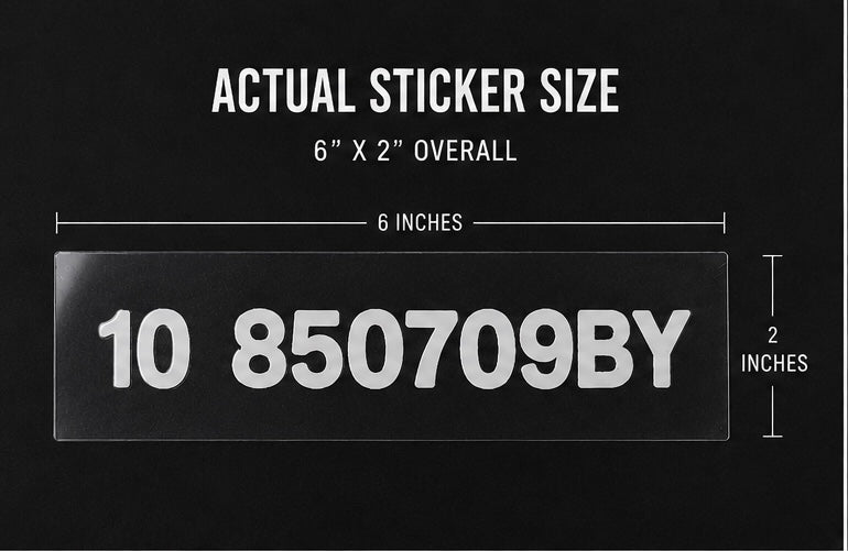 Origin 1985 Birth Tag Series Sticker