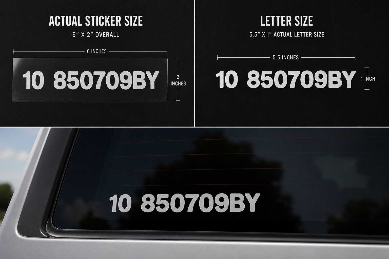Origin 1985 Birth Tag Series Sticker