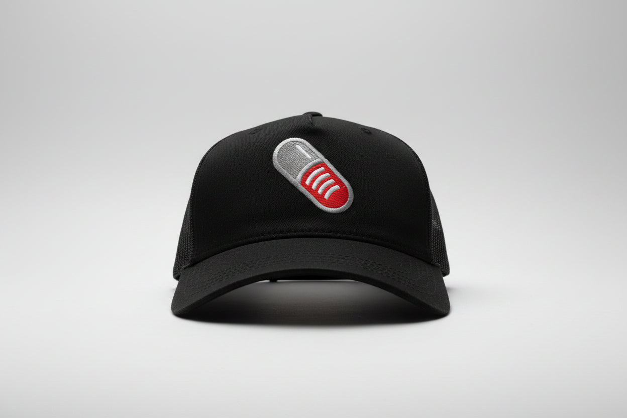 SN3AKERDOC Snap Back Trucker Hat